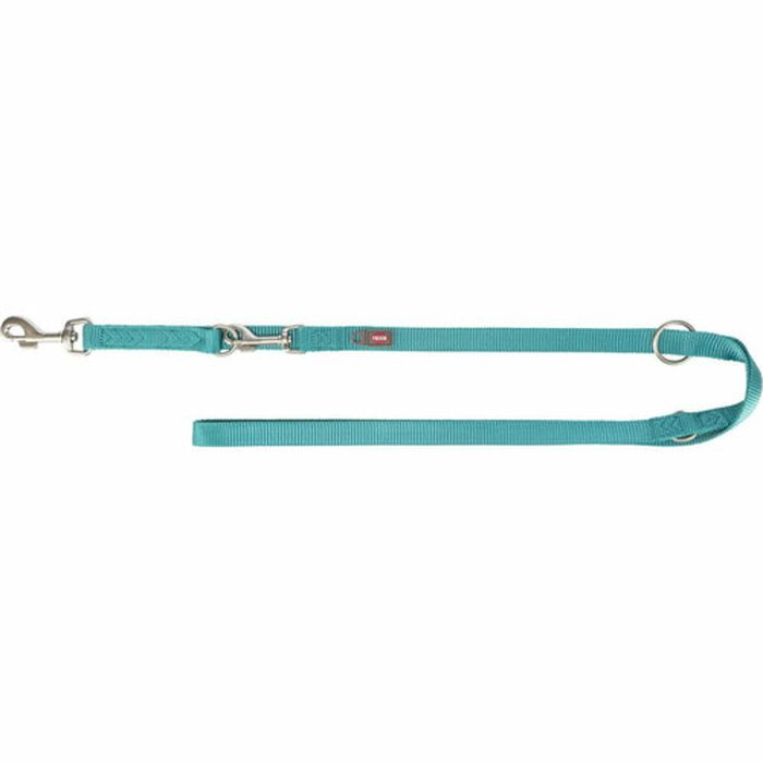 Laisse réglable pour chien Trixie Premium Bleu clair XS/S 1