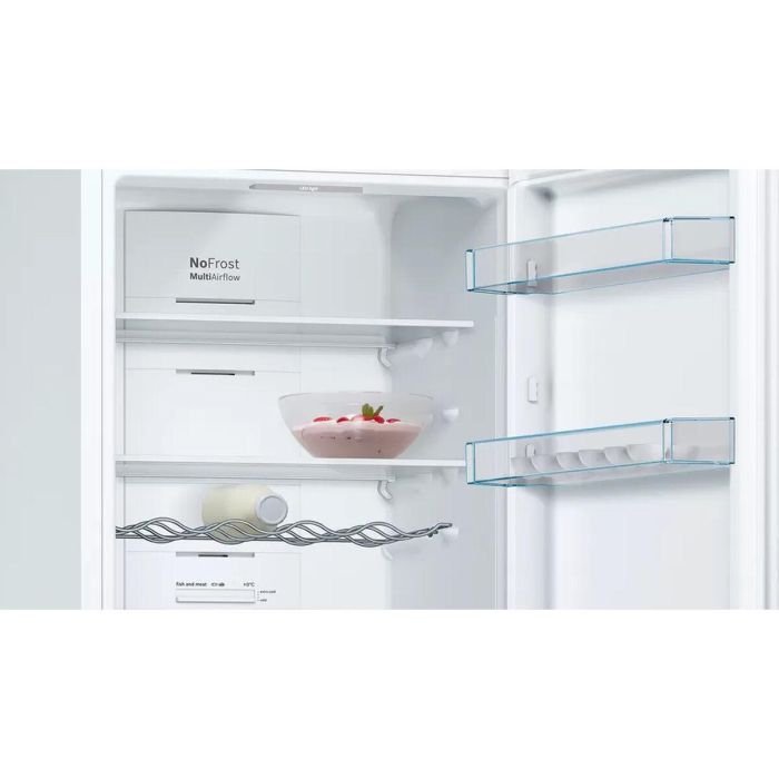 Réfrigérateur Combiné BOSCH KGN36VWED 186 Blanc (60 x 66 x 186 cm) 3