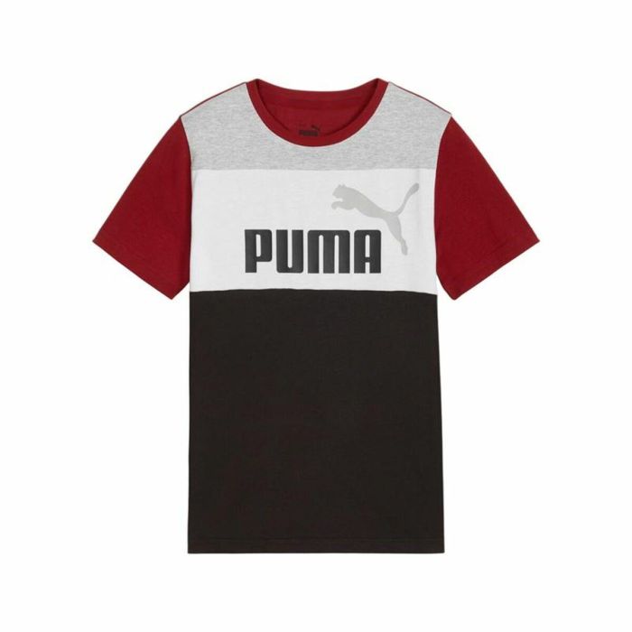 T shirt à manches courtes Enfant Puma Ess Block 0 T shirt à manches courtes Enfant Puma Ess Block 0