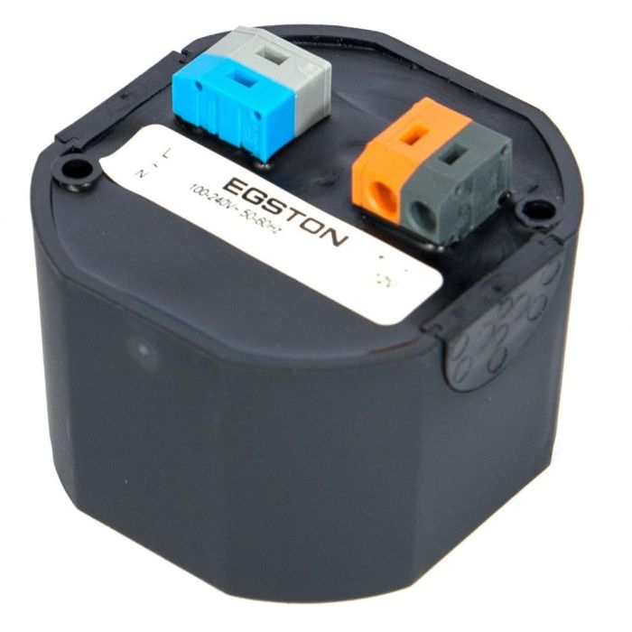 Z ALLNET Ersatznetzteil 12V/2,5A Unterputznetzteil rund Standard 76mm Egston 1