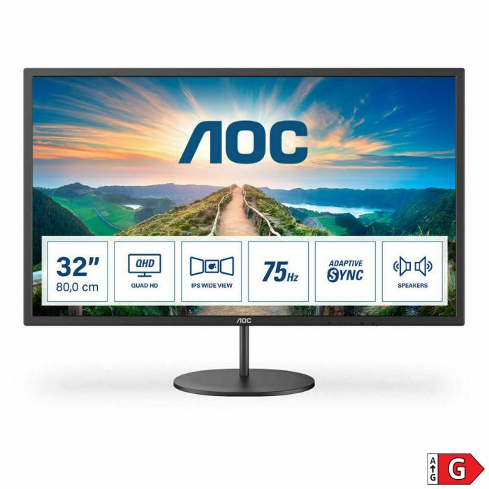 Écran AOC Q32V4 32" 2K LCD IPS 75 Hz 6