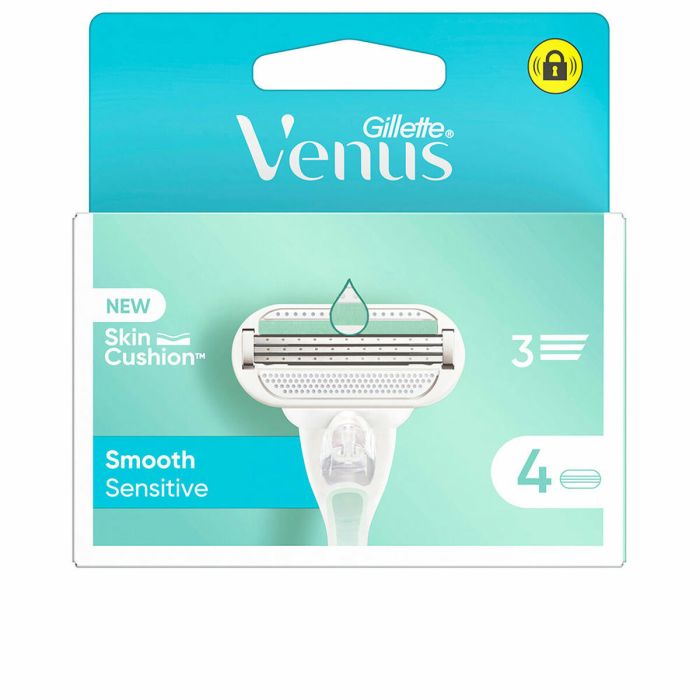 Rechanges pour Lame de Rasoir Gillette VENUS SMOOTH SENSITIVE