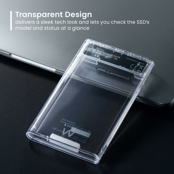 Disque Dur Externe Ewent EW7064 Transparent 1
