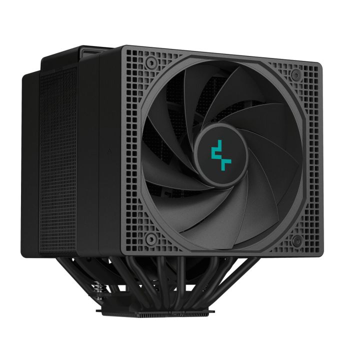 Deepcool Assassin IV VC Vision Noir Ventirad CPU avec Écran Magnétique, 7 Caloducs, TDP 300W, Refroidissement Haut de Gamme - R-ASN4-BKNVMD-G