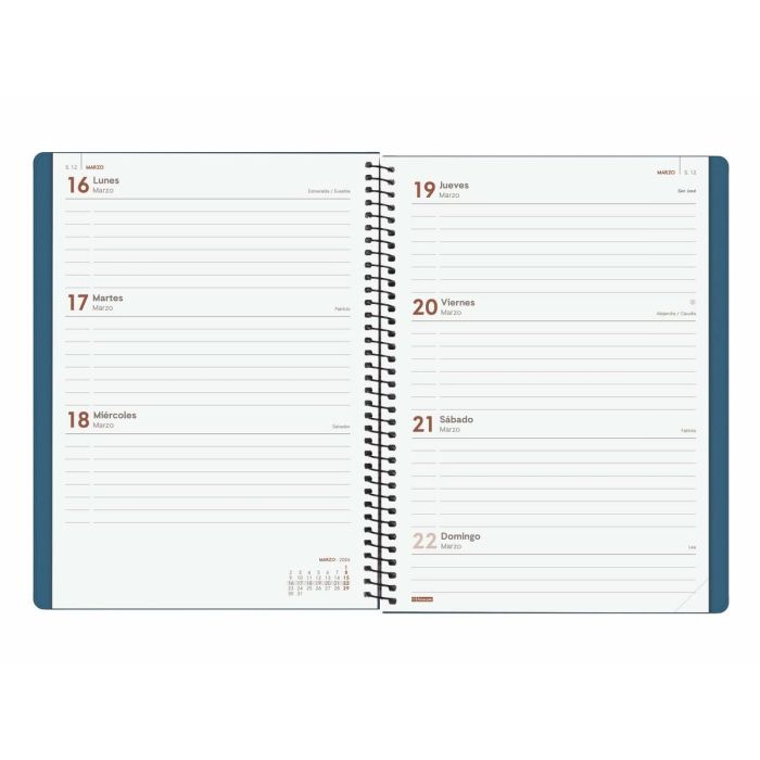 Agenda Finocam MY Bleu A5 15,5 x 21,2 cm 2026 1