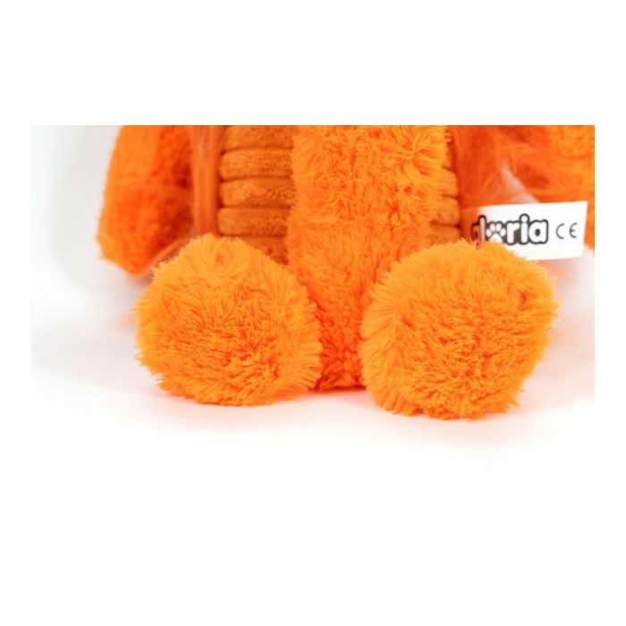 Jouet pour chien en peluche Gloria Orange Polyester polypropylène Monstre 20 x 35 cm 2
