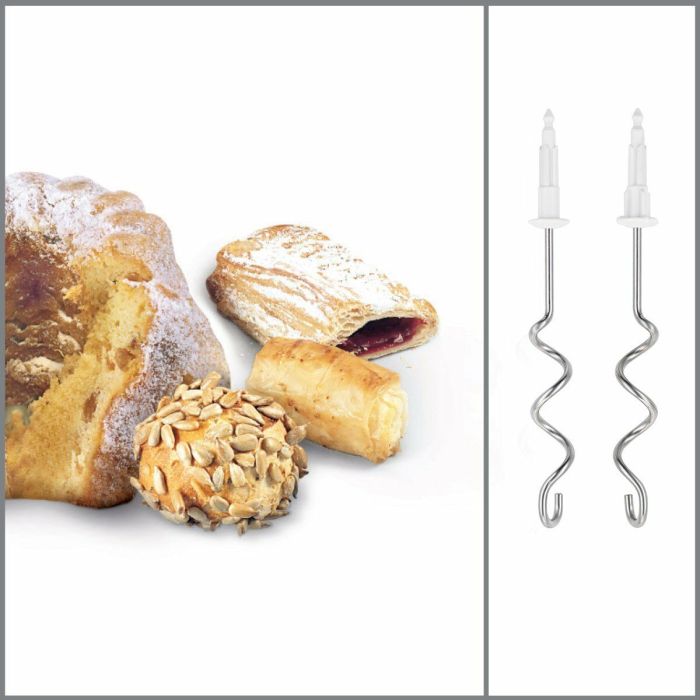 Mixeur plongeant BOSCH MFQ 40304 Blanc Rouge 500 W Tiges 3