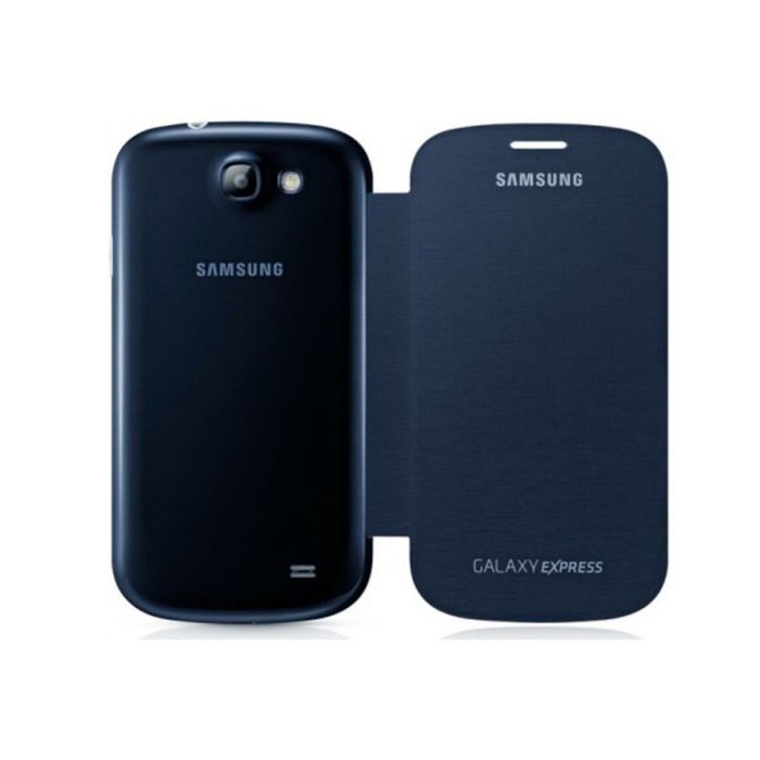 Housse Folio pour Mobile Samsung Galaxy Express I8730 Bleu 0 Housse Folio pour Mobile Samsung Galaxy Express I8730 Bleu 0