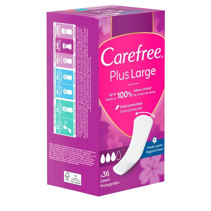 Carefree Protecteur Maxi Frais 36 Unidades 2