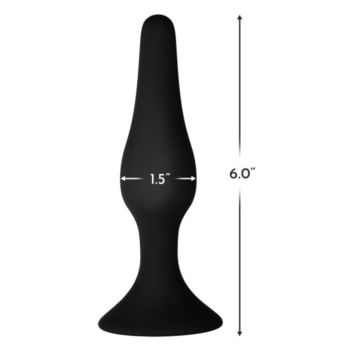 Plug Anal Forto Noir 3 Plug Anal Forto Noir 3