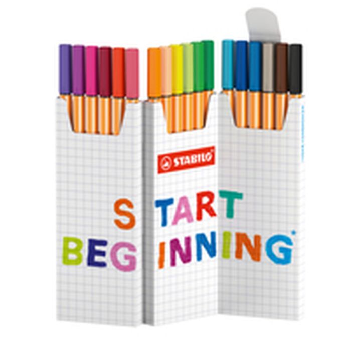 Feutres Stabilo Multicouleur 18 Pièces 0 Feutres Stabilo Multicouleur 18 Pièces 0