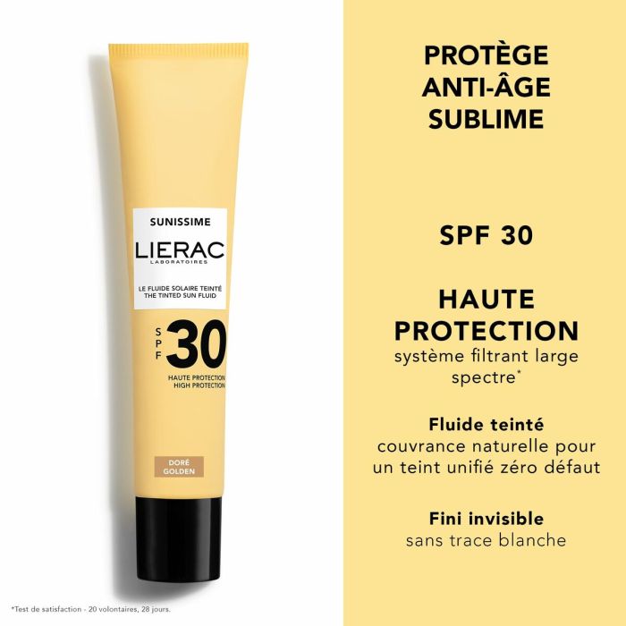 Protecteur Solaire Lierac SUNISSIME Doré Spf 30 40 ml 5