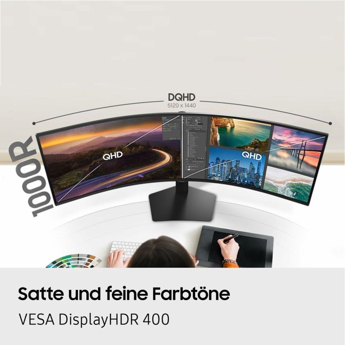 Écran Samsung ViewFinity S9 S95UF S49F950UAU 49" LCD 8 Écran Samsung ViewFinity S9 S95UF S49F950UAU 49" LCD 8