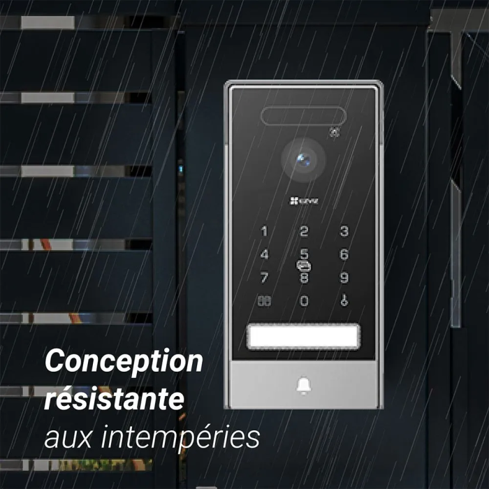 EZVIZ - Visiophone HP7 PRO 4K - Écran tactile 8 pouces avec connexion 2 fils - Contrôle d'accès haute définition EZVIZ - Visiophone HP7 PRO 4K - Écran tactile 8 pouces avec connexion 2 fils - Contrôle d'accès haute définition