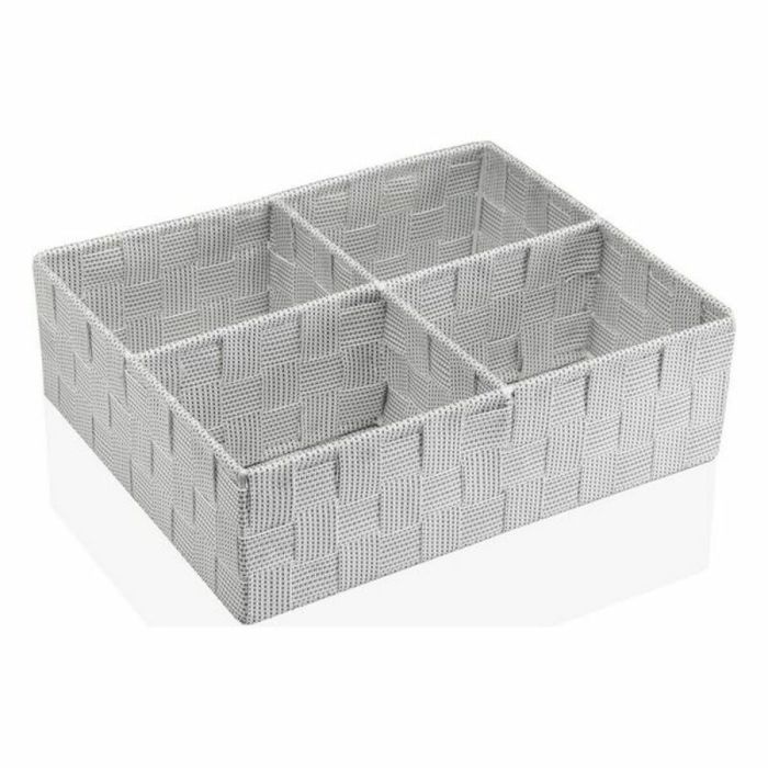 Boîte à compartiments Textile (27 x 10 x 32 cm) 2 Boîte à compartiments Textile (27 x 10 x 32 cm) 2
