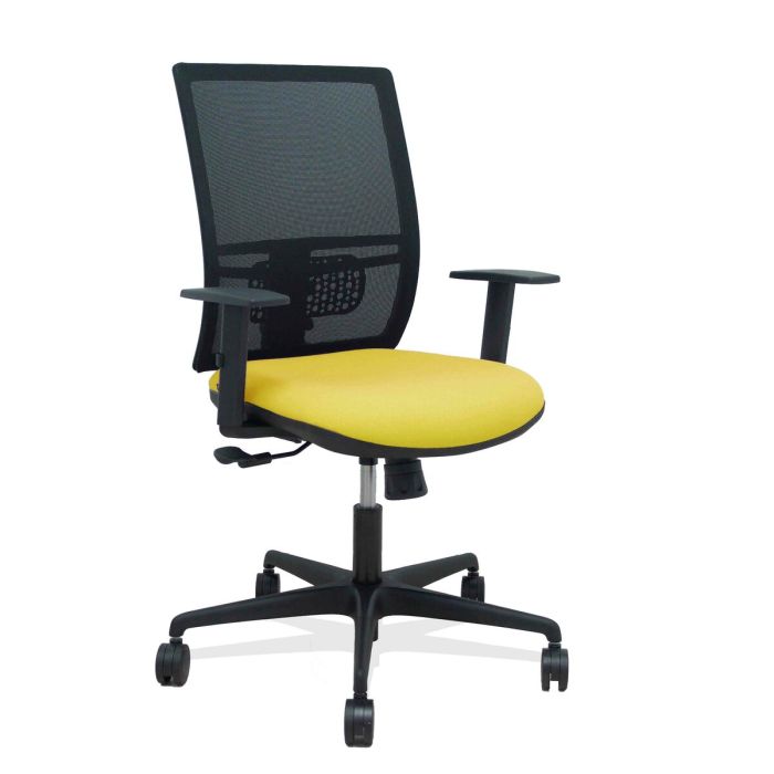 Chaise de Bureau Yunquera Piqueras y Crespo 0B68R65 Jaune