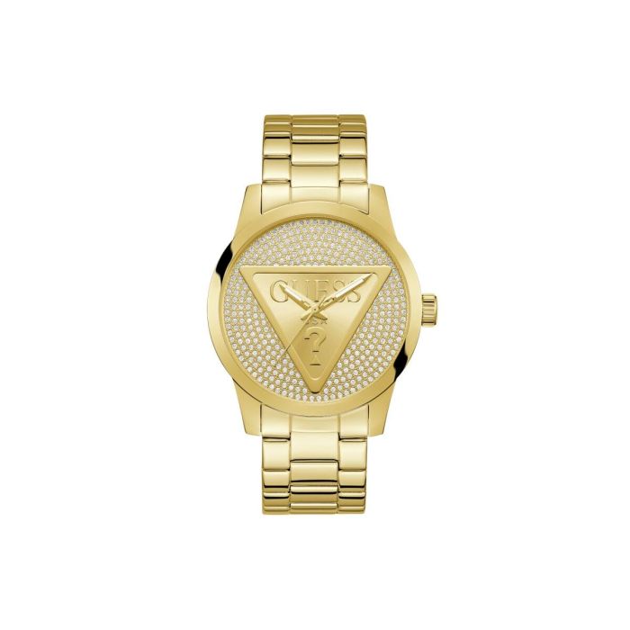 Montre Homme Guess BADGE Doré 9