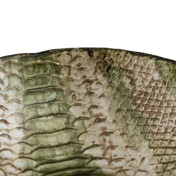 Centre de Table Olive verre 20 x 20 cm 20 x 20 x 6 cm 1 Centre de Table Olive verre 20 x 20 cm 20 x 20 x 6 cm 1