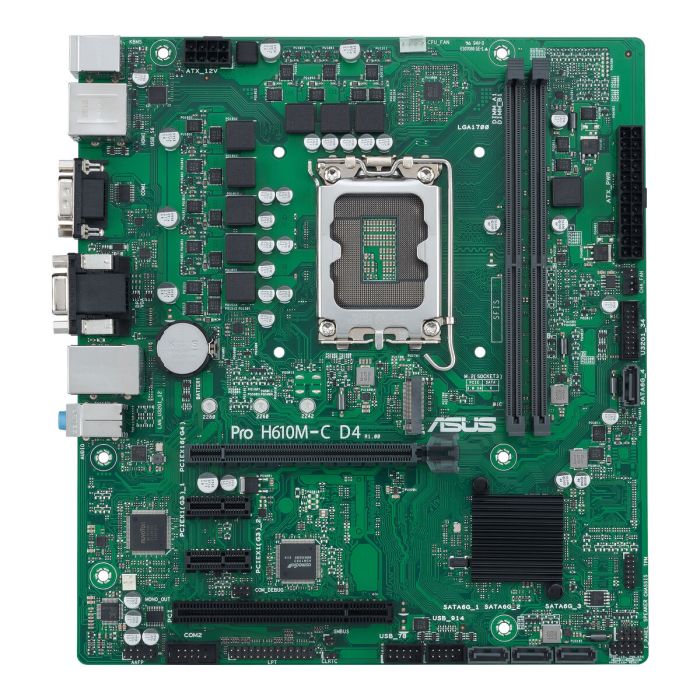 Carte Mère Asus PRO H610M-C D4-CSM LGA 1700 INTEL H610 8