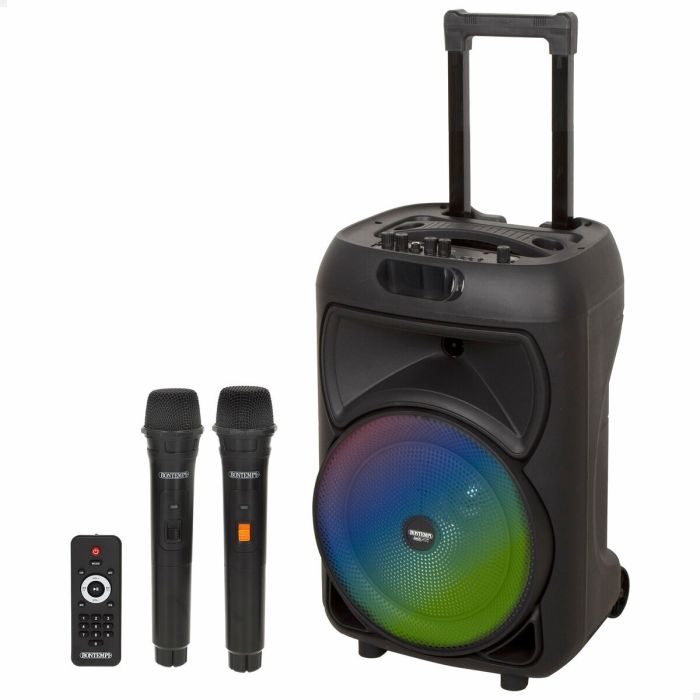 Enceinte avec Microphone Karaoké Bontempi Plastique 34 x 50 x 29 cm (2 Unités) 6