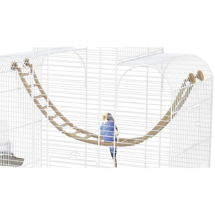 Cage à oiseaux IMAC Gris 7