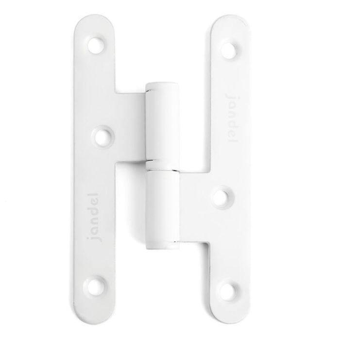 JANDEL 305/100 Poignée de porte finition anthracite, blanc et cuir droite/gauche