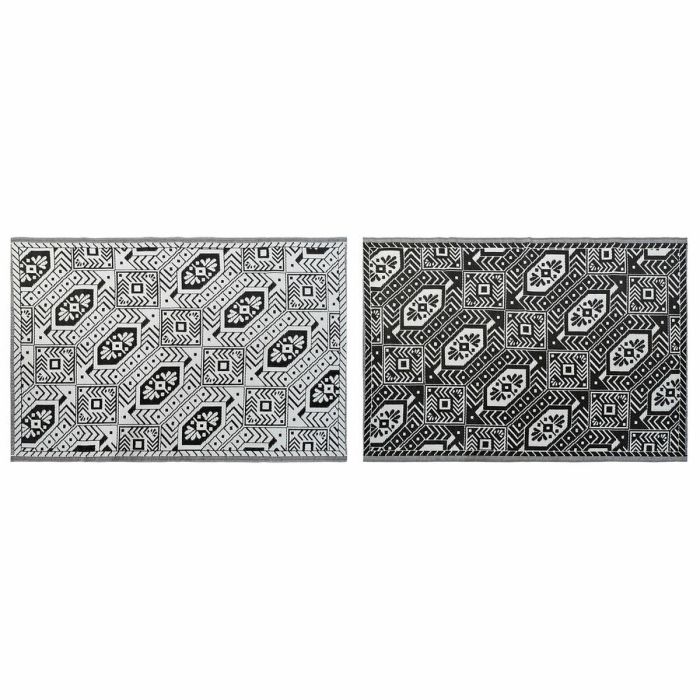 Tapis DKD Home Decor Blanc Noir Ethnique (2 Unités) (150 x 210 cm) 0 Tapis DKD Home Decor Blanc Noir Ethnique (2 Unités) (150 x 210 cm) 0