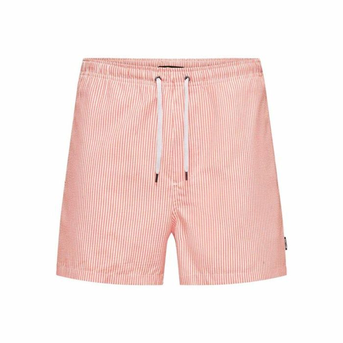 Maillot de bain homme Only & Sons Onsted Stripe Seersucker Rose 28 0 Maillot de bain homme Only & Sons Onsted Stripe Seersucker Rose 28 0