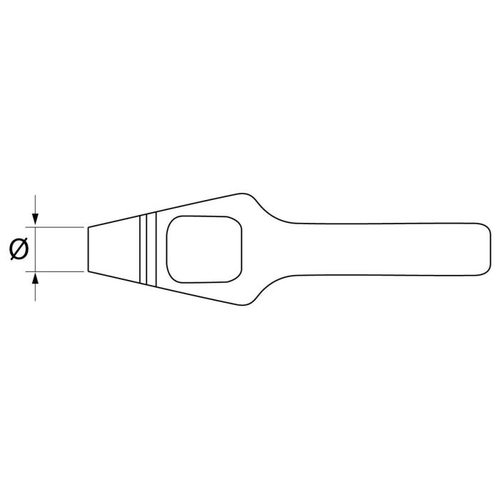 Poinçon Paffrath 1 1/32” IN 1