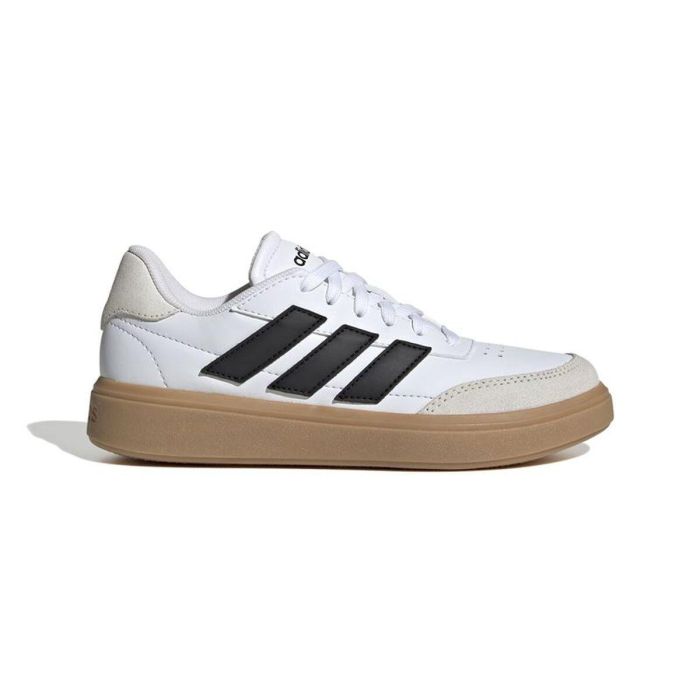 Chaussures de Sport pour Enfants Adidas Courtblock Blanc S/M