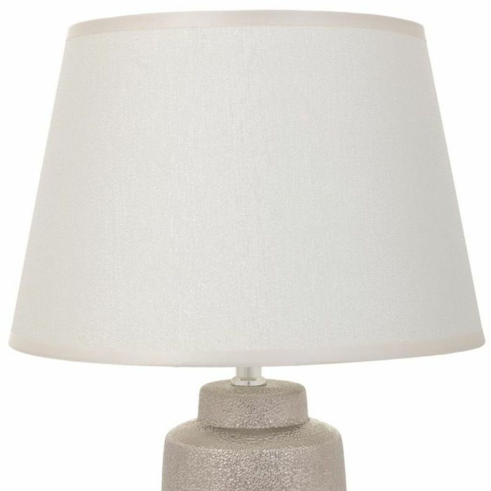 Lampe de bureau Alexandra House Living Argent Céramique 12 x 30 x 12 cm 4