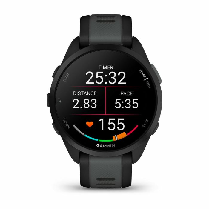 Montre intelligente GARMIN Forerunner 165 Music Noir Argenté 1,2" 43 mm 6