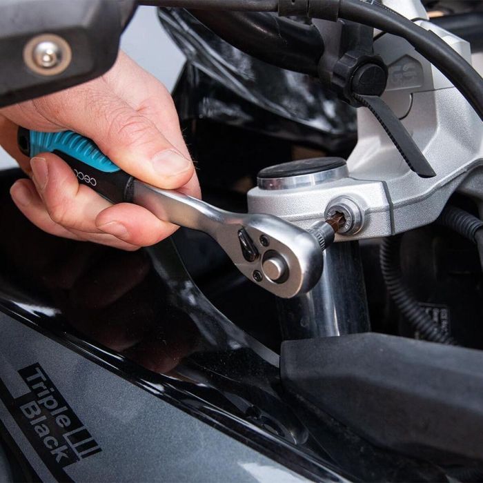 Boîte à outils Cecotec KRK 2200 Acier Acier au chrome vanadium 46 Pièces 1