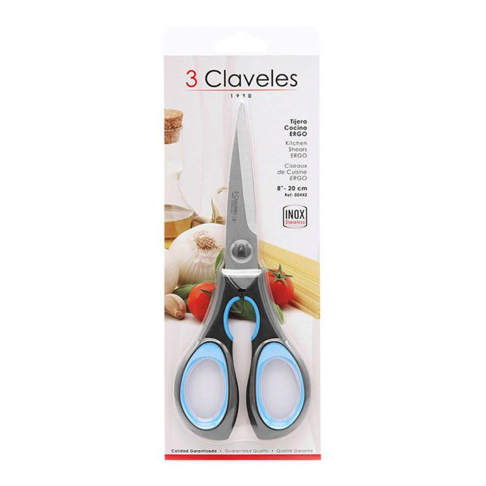 Ciseaux de Cuisine 3 Claveles 8" Acier inoxydable 4