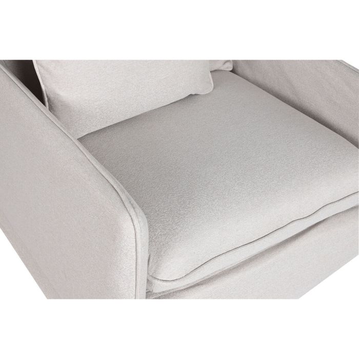Fauteuil Home ESPRIT Beige 85 x 85 x 74 cm 5 Fauteuil Home ESPRIT Beige 85 x 85 x 74 cm 5