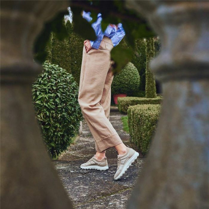 Baskets Casual pour Femme Geox Spherica C Beige 1 Baskets Casual pour Femme Geox Spherica C Beige 1