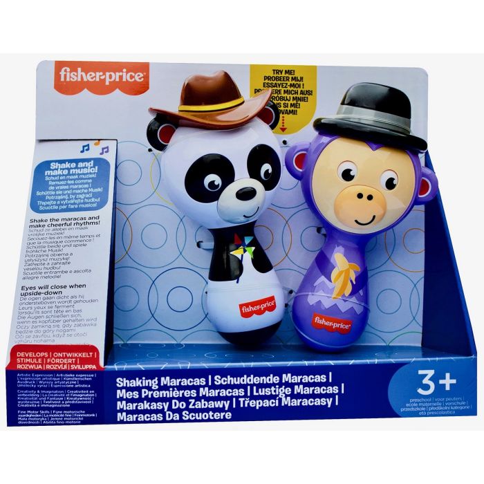 Jouet musical Fisher-Price Maracas Plastique 1 Jouet musical Fisher-Price Maracas Plastique 1