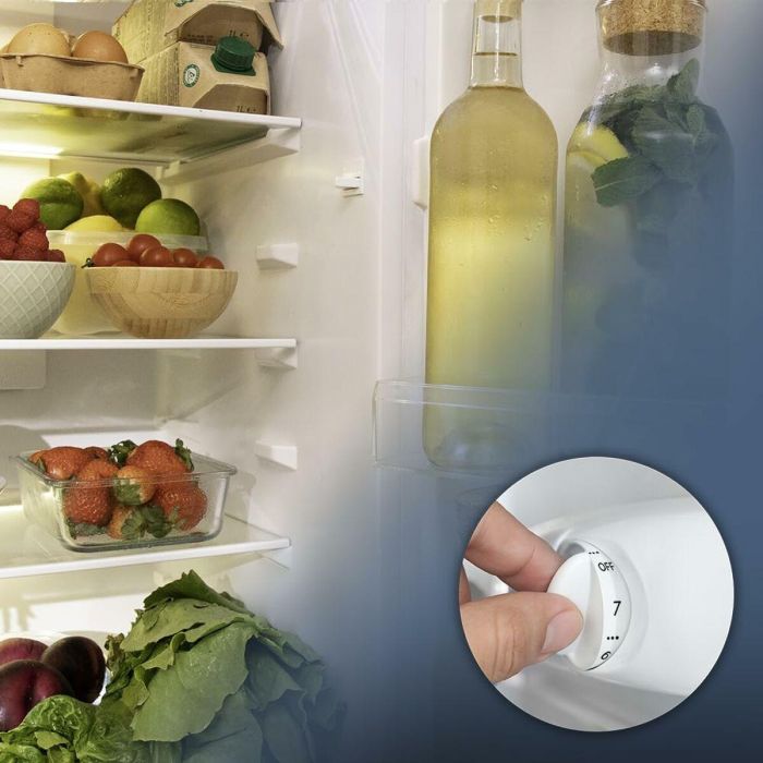 Réfrigérateur Combiné Cecotec Bolero CoolMarket 2D 211 Blanc 6