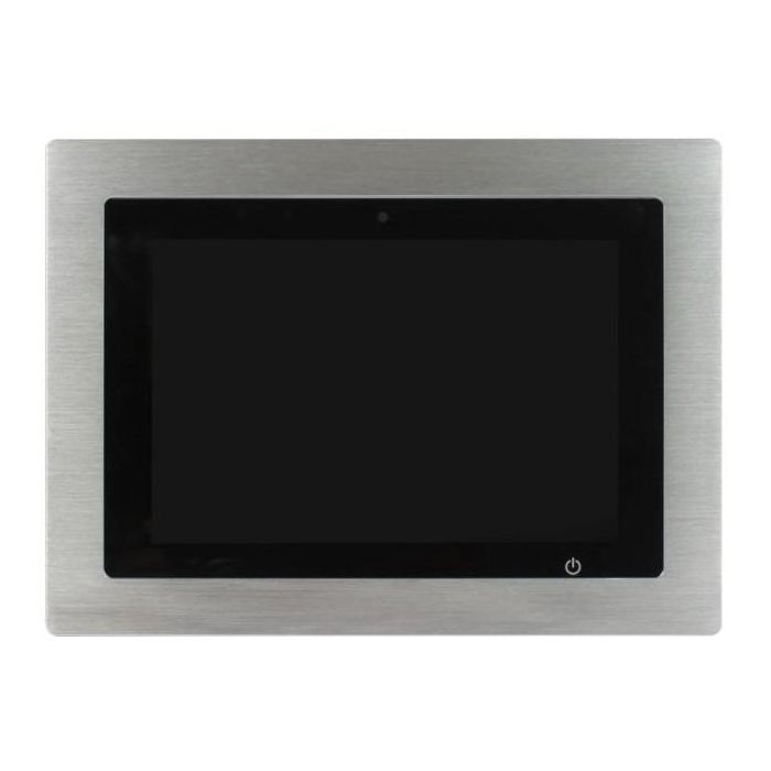 ALLNET Touch Display Tablet 10 Zoll zbh. Blende für Einbaurahmen silber schmal 2