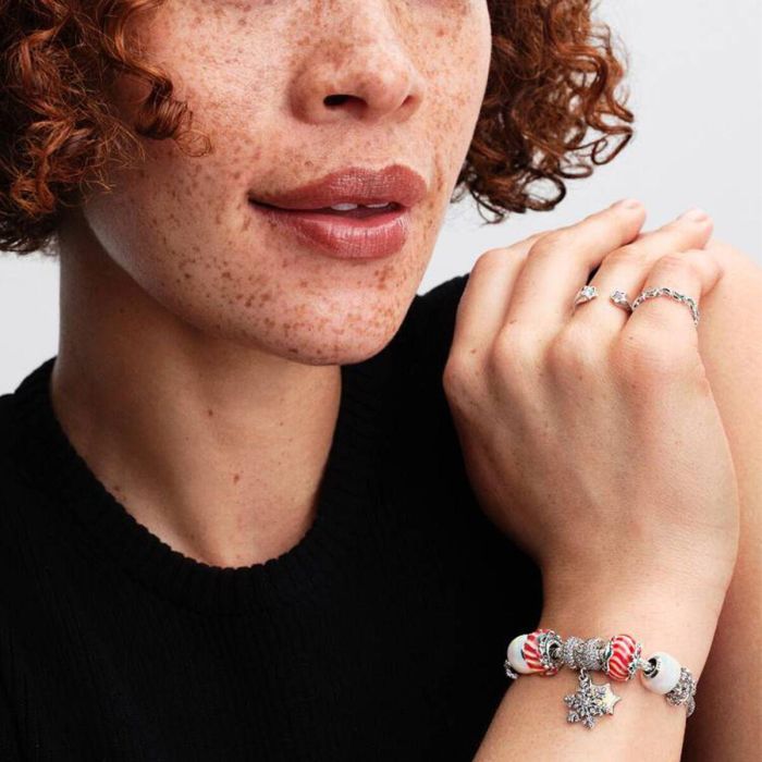 Perle de verre Femme Pandora 794249C01 Argenté 1