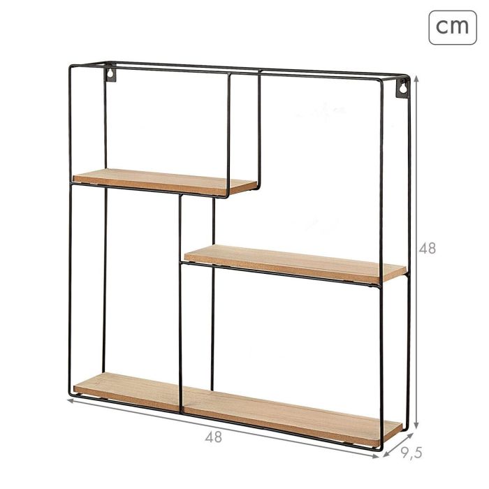 Étagère Max Home Fer Bois MDF (2 Unités) 3