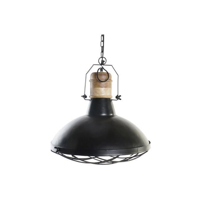 Suspension DKD Home Decor 52 x 52 x 57 cm Noir Marron Fer Bois de manguier 50 W 0 Suspension DKD Home Decor 52 x 52 x 57 cm Noir Marron Fer Bois de manguier 50 W 0