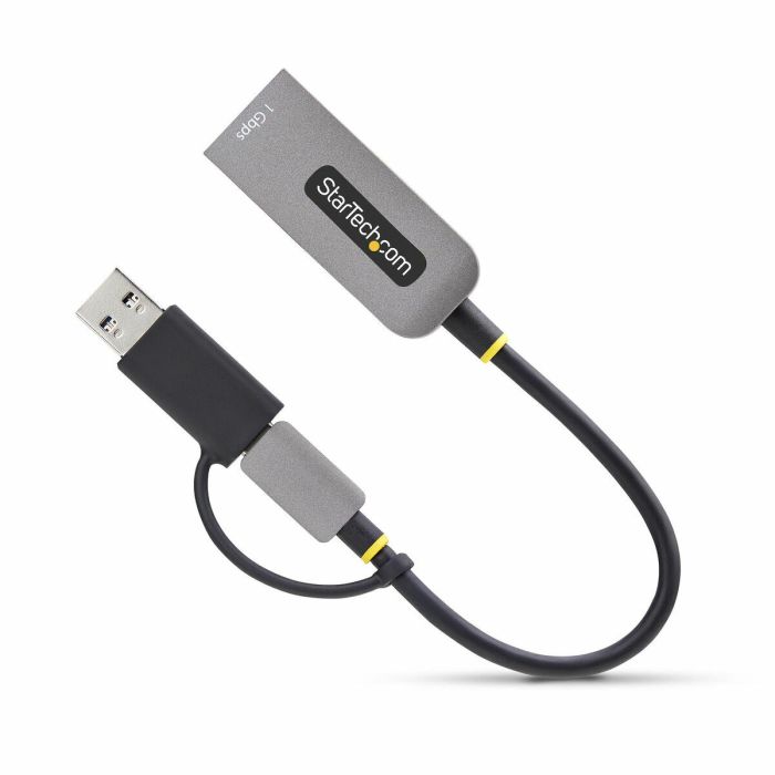 Câble USB Startech C21GA-USB-ETHERNET Gris 1
