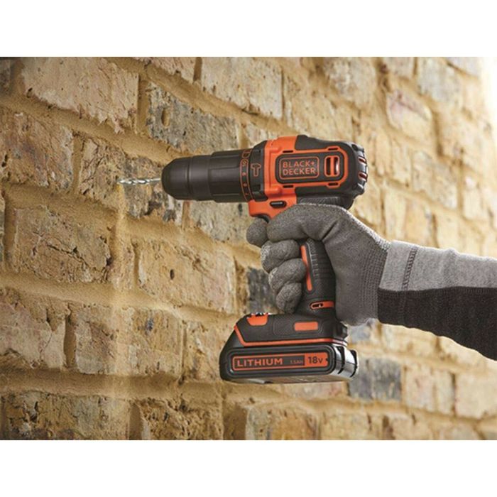 Perceuse à Percussion Black & Decker 18 V 6