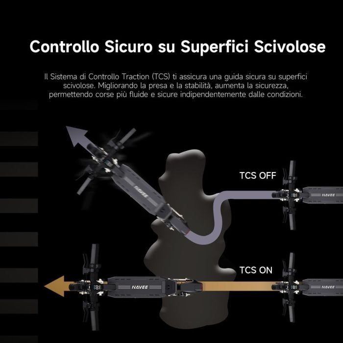 Trottinette Électrique Navee SNAVST3 Noir 25 km/h 3 Trottinette Électrique Navee SNAVST3 Noir 25 km/h 3