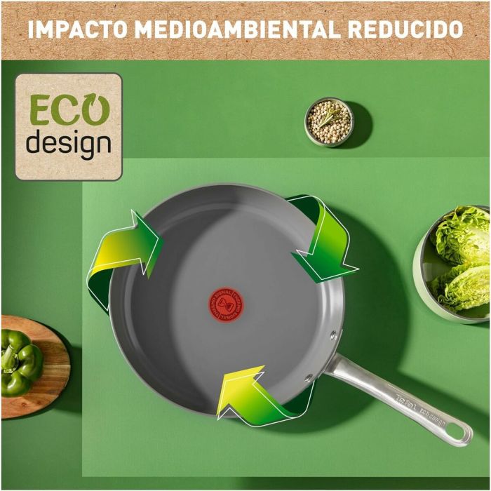 Poêle Tefal C4240443 Argenté Céramique Ø 24 cm