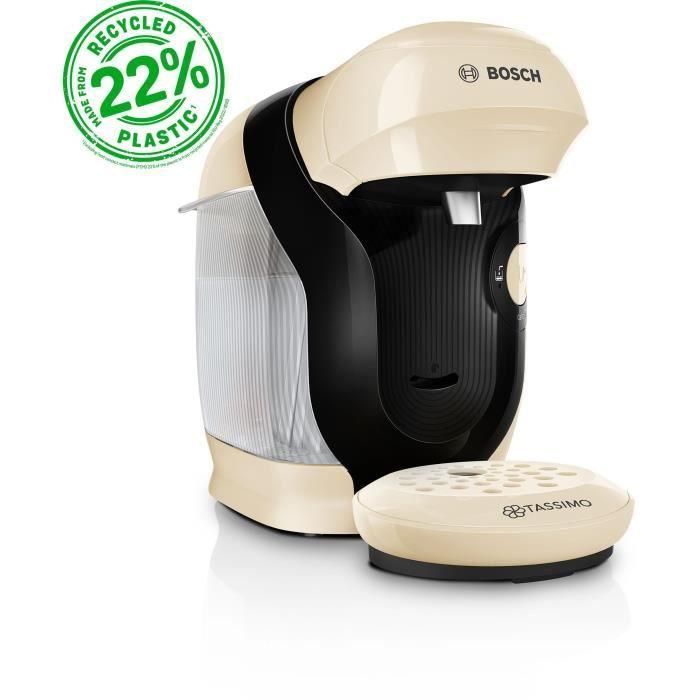 Machine a café multi-boissons - BOSCH - TASSIMO - T11 Style vanille - 1400 W 0 Machine a café multi-boissons - BOSCH - TASSIMO - T11 Style vanille - 1400 W 0