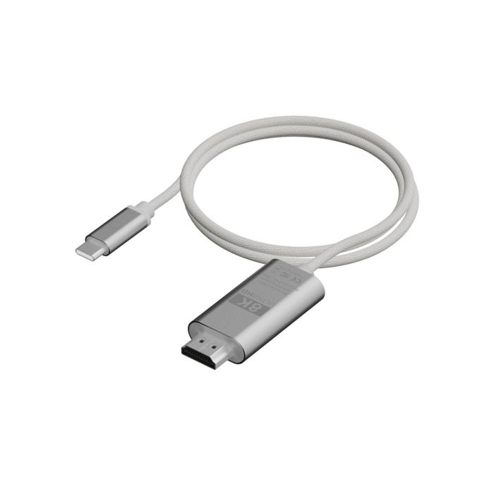 Câble USB Linq Byelements LQCCH200 Gris 2 m 3 Câble USB Linq Byelements LQCCH200 Gris 2 m 3