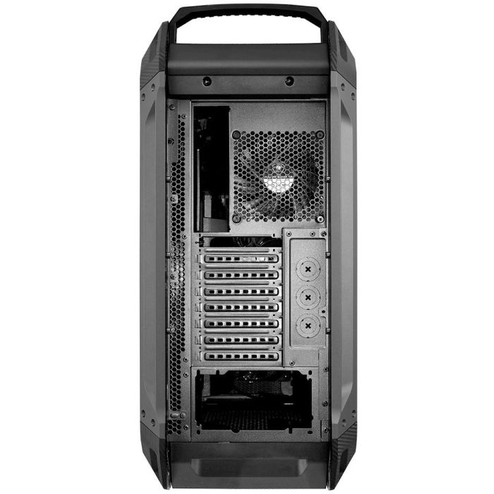 Cougar CGR-6AMKB-G - Boîtier PC Gaming Full-Tower Noir, Mesh, Verre Trempé, Support ATX/EATX/micro-ATX/Mini-ITX, Gestion des Câbles, 8 Slots, Refroidissement Avancé