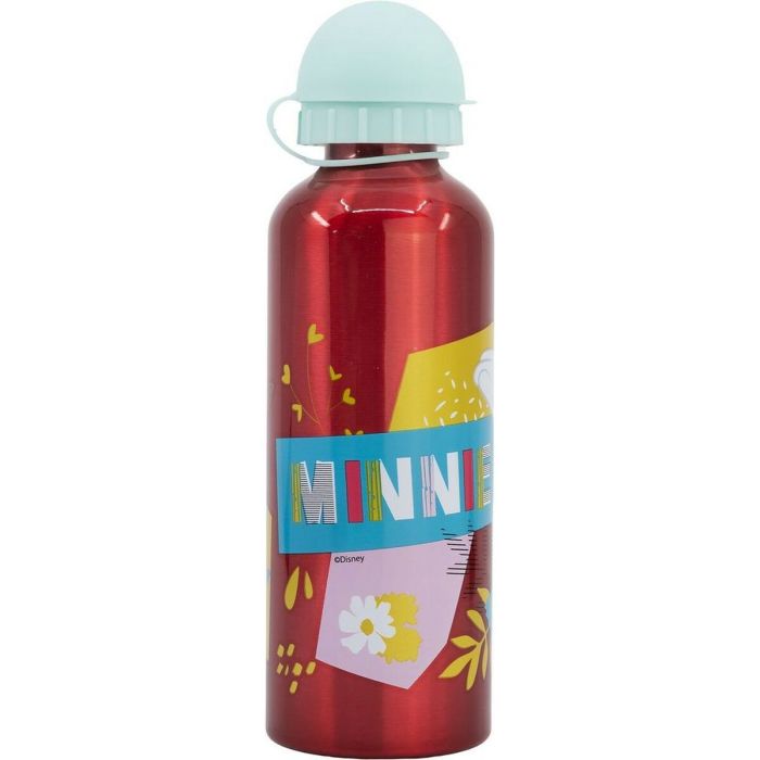 Bouteille d'eau Minnie Mouse CZ11263 530 ml Rouge Aluminium 2 Bouteille d'eau Minnie Mouse CZ11263 530 ml Rouge Aluminium 2